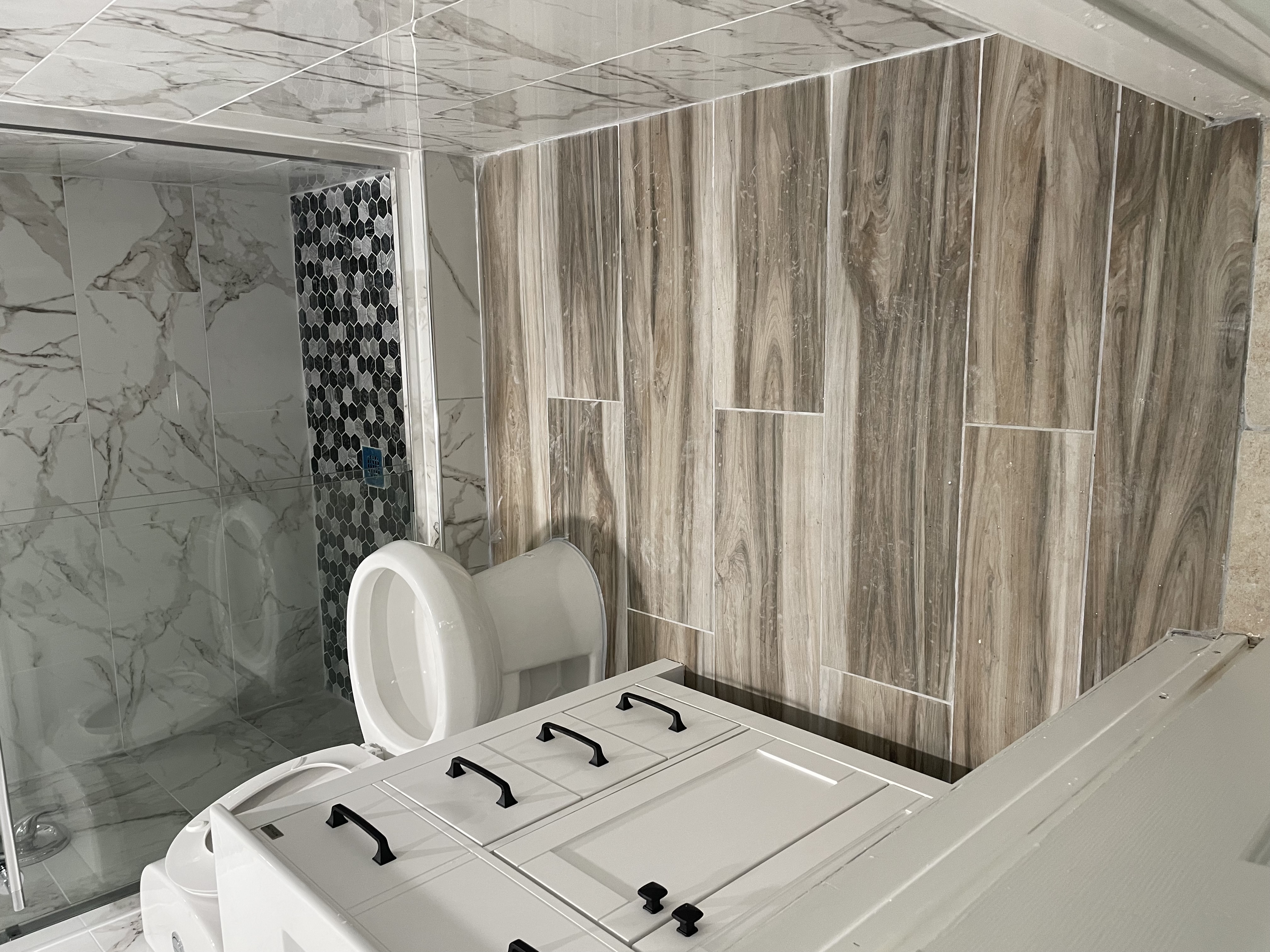 Bathroom renovation by Emerald Home Construction in Suffolk County NY