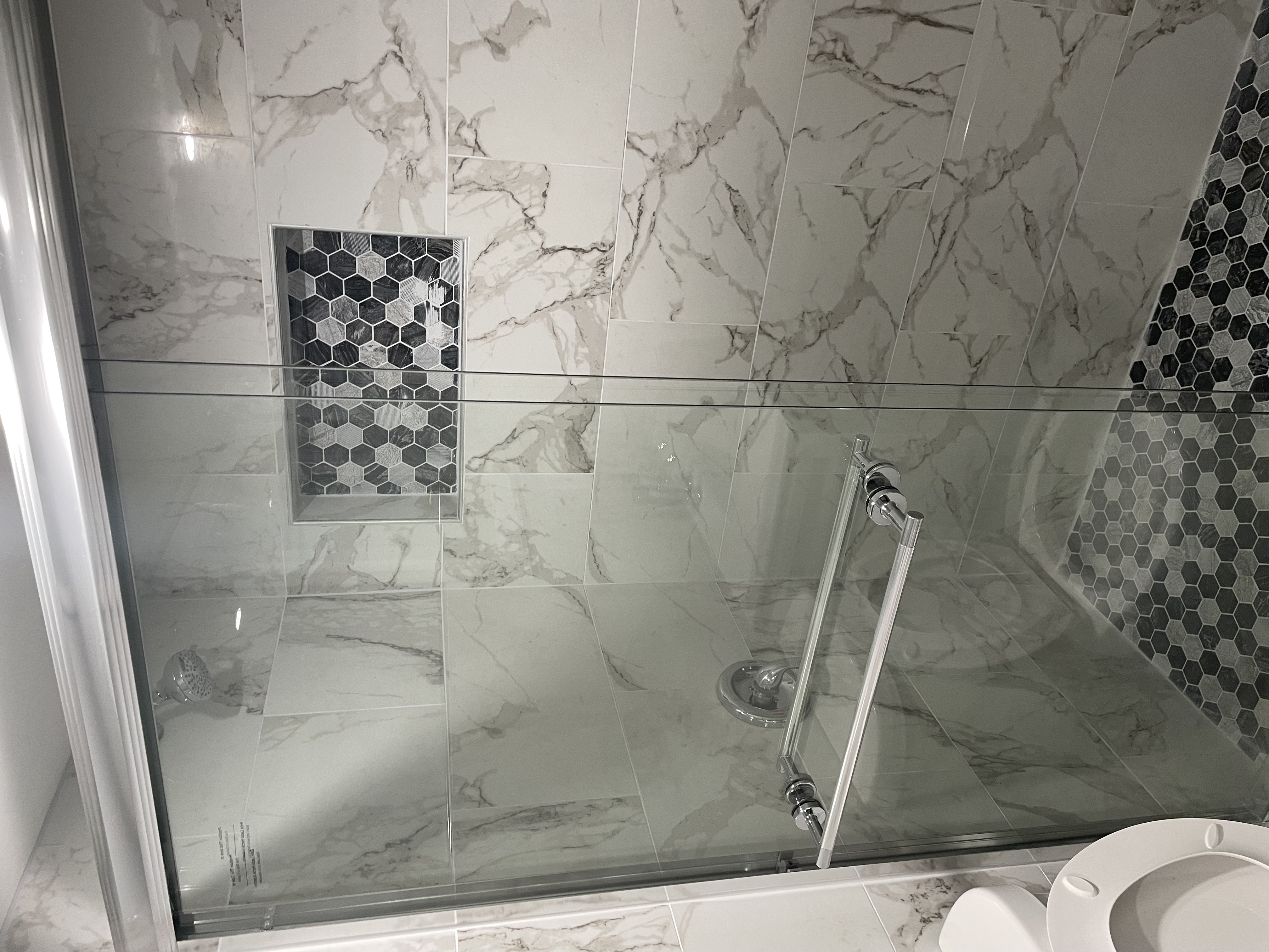 Bathroom renovation by Emerald Home Construction in Suffolk County NY