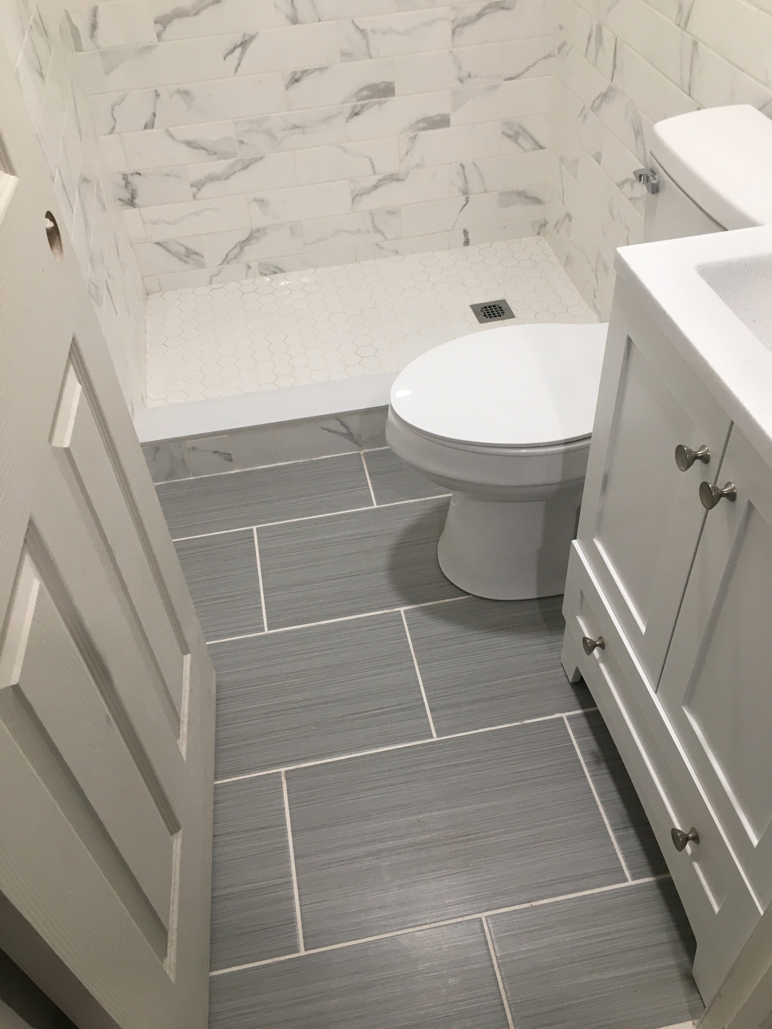 Bathroom renovation by Emerald Home Construction in Suffolk County NY