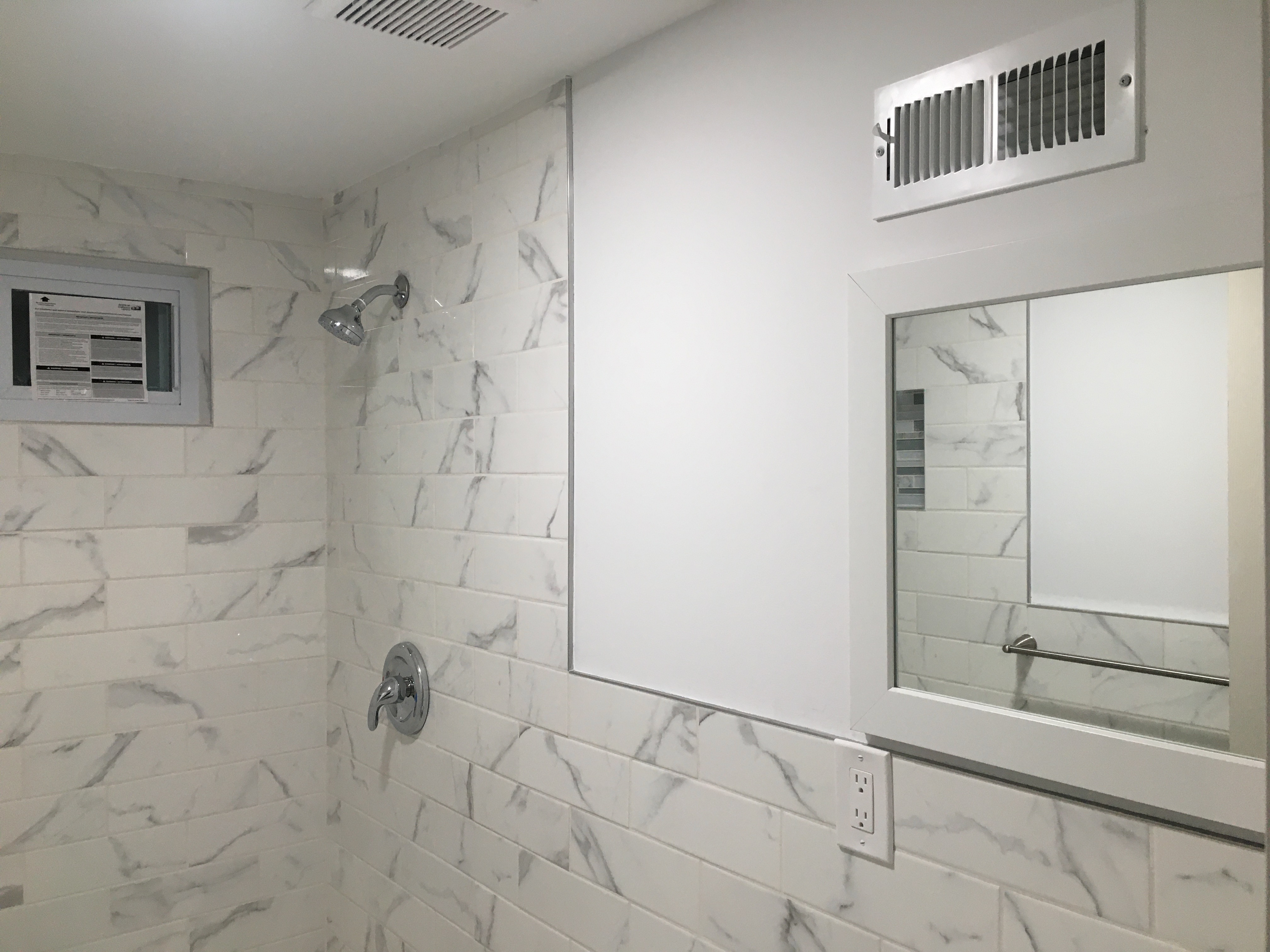 Bathroom renovation by Emerald Home Construction in Suffolk County NY