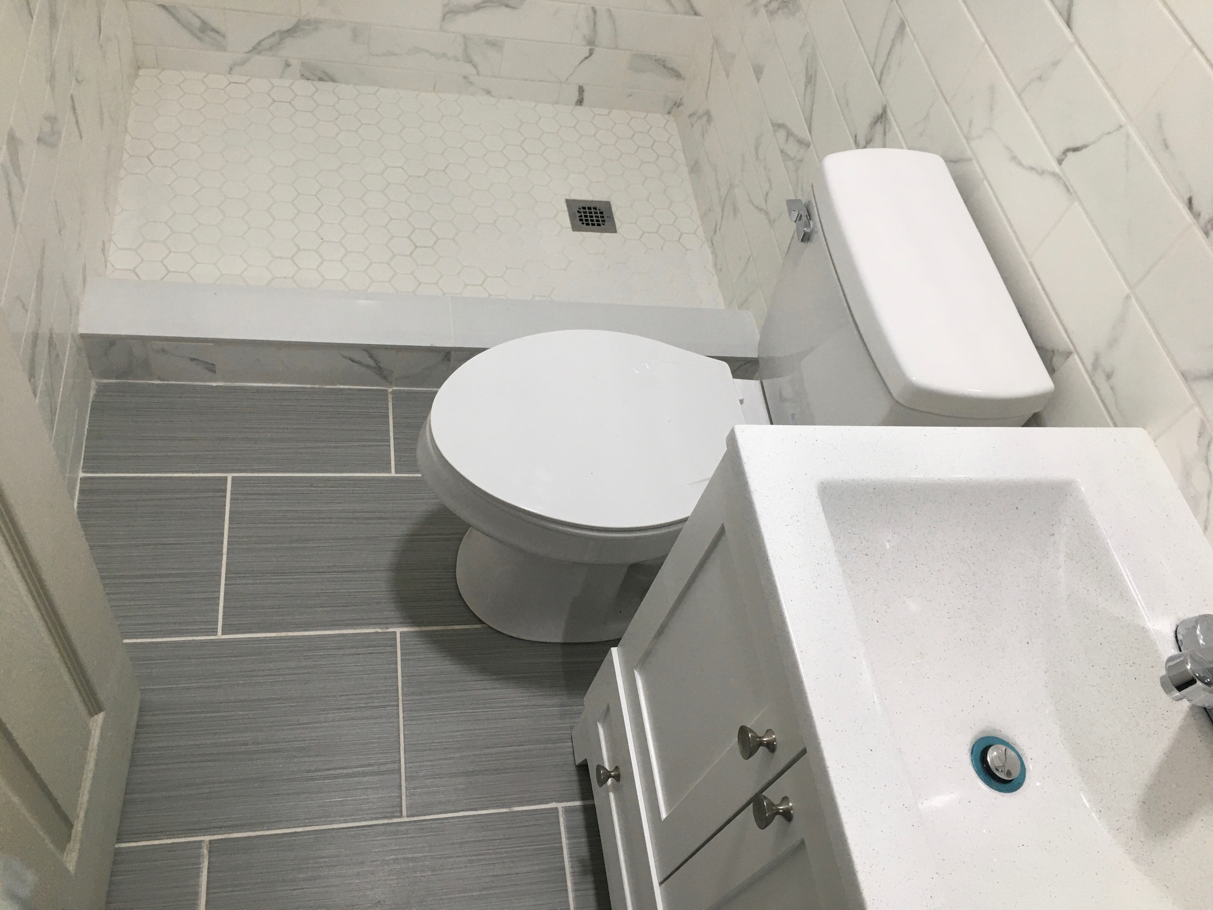 Bathroom renovation by Emerald Home Construction in Suffolk County NY