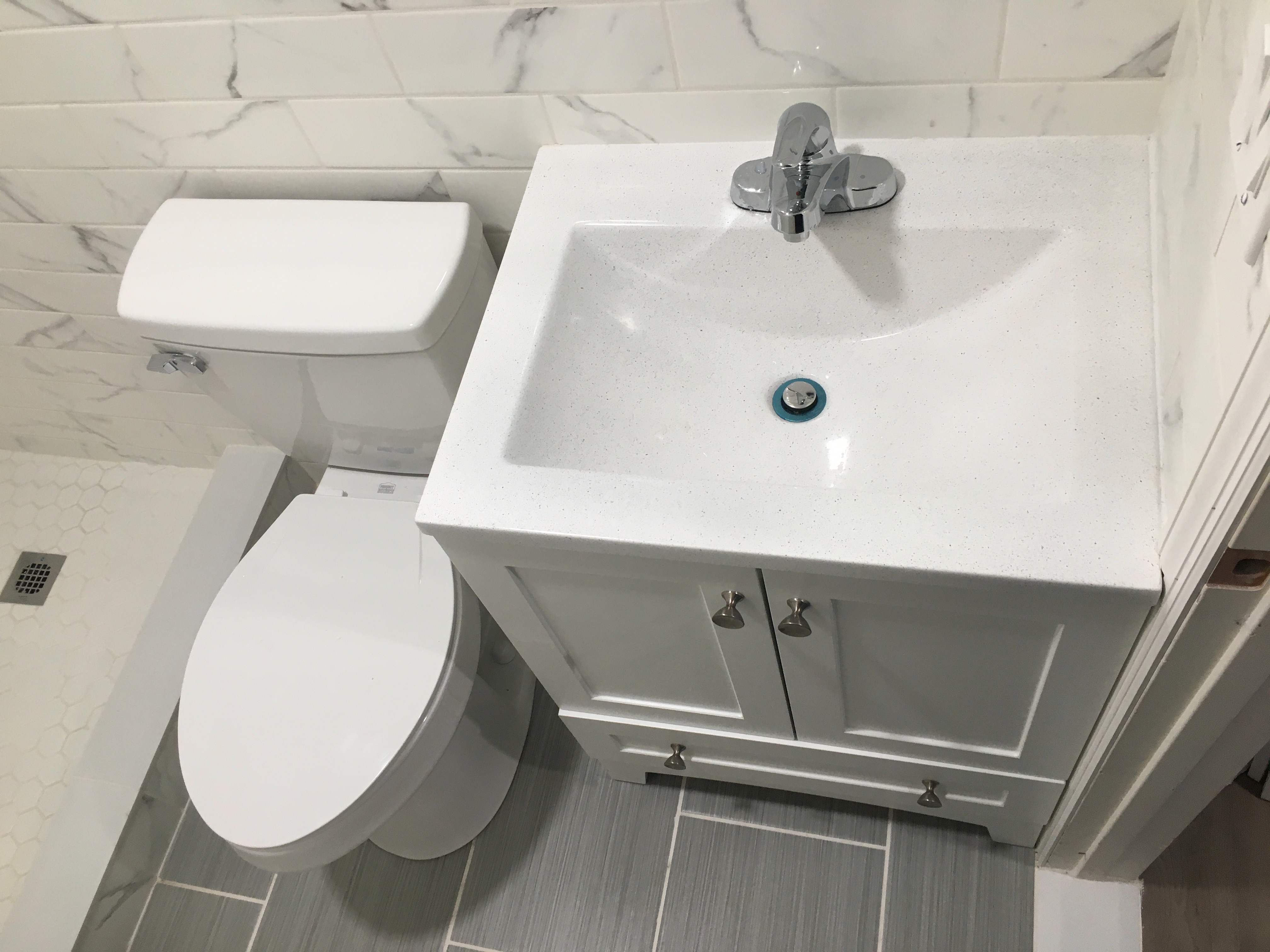 Bathroom renovation by Emerald Home Construction in Suffolk County NY