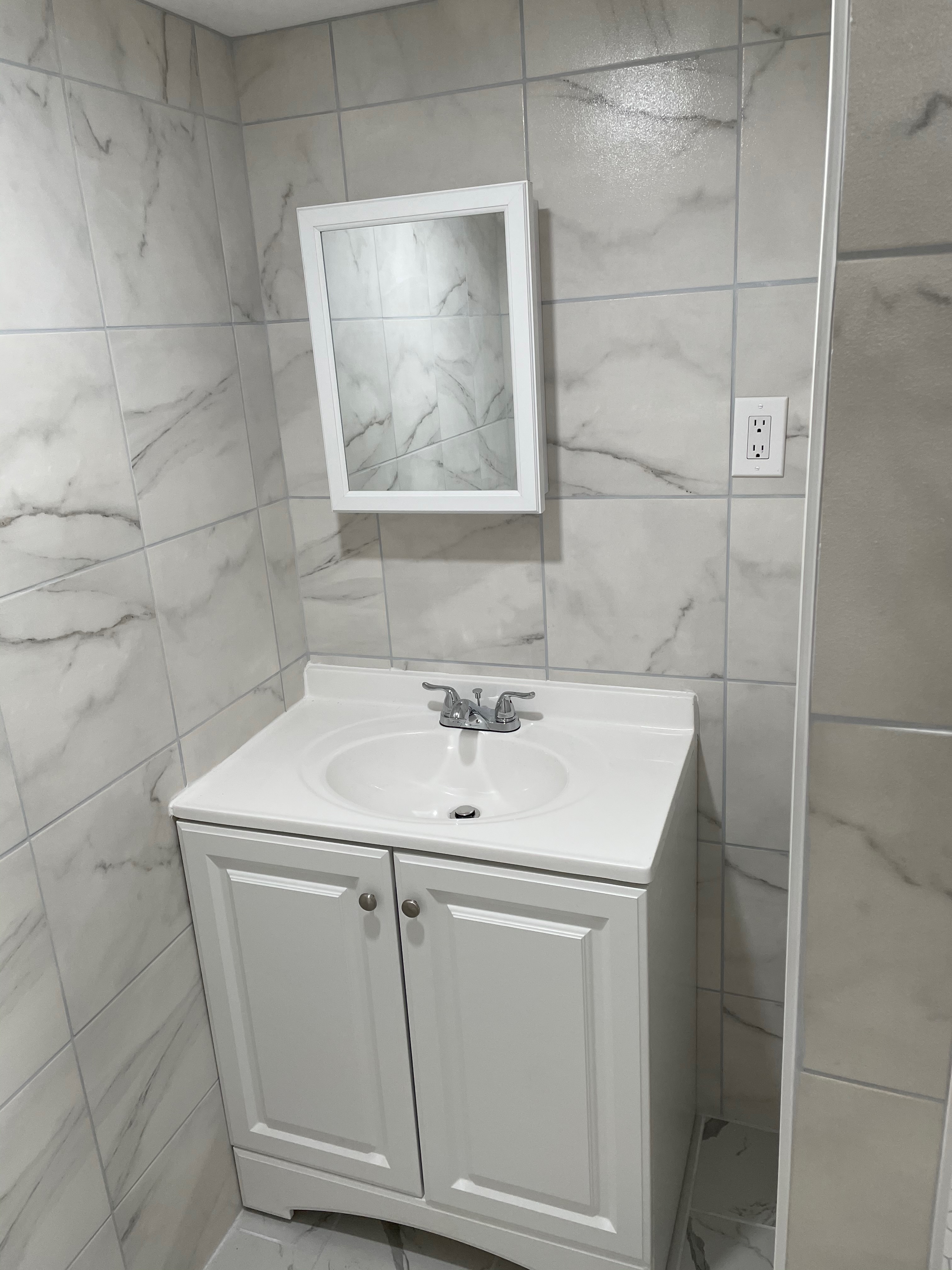Bathroom renovation by Emerald Home Construction in Suffolk County NY