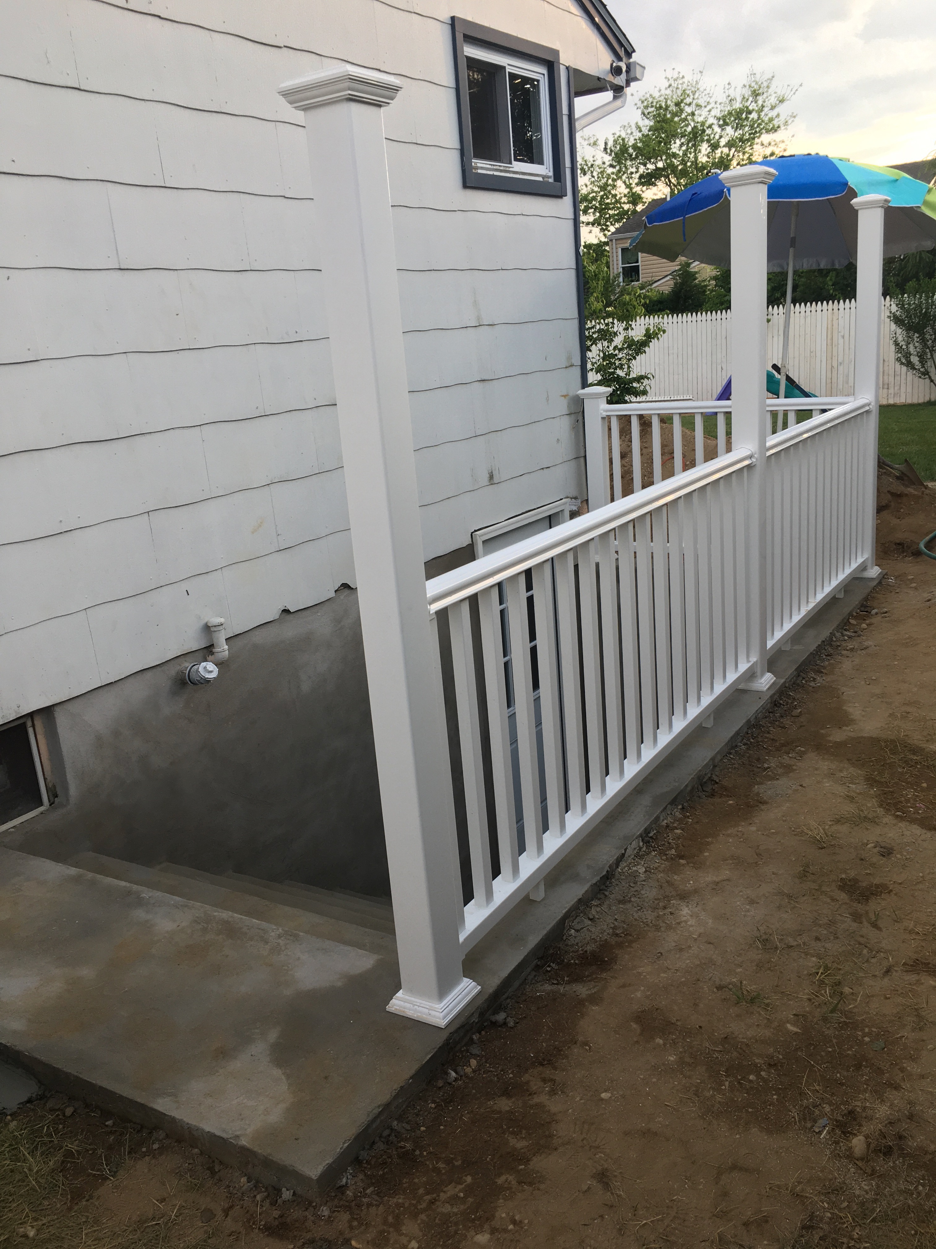 Home entrance renovation by Emerald Home Construction in Long Island NY