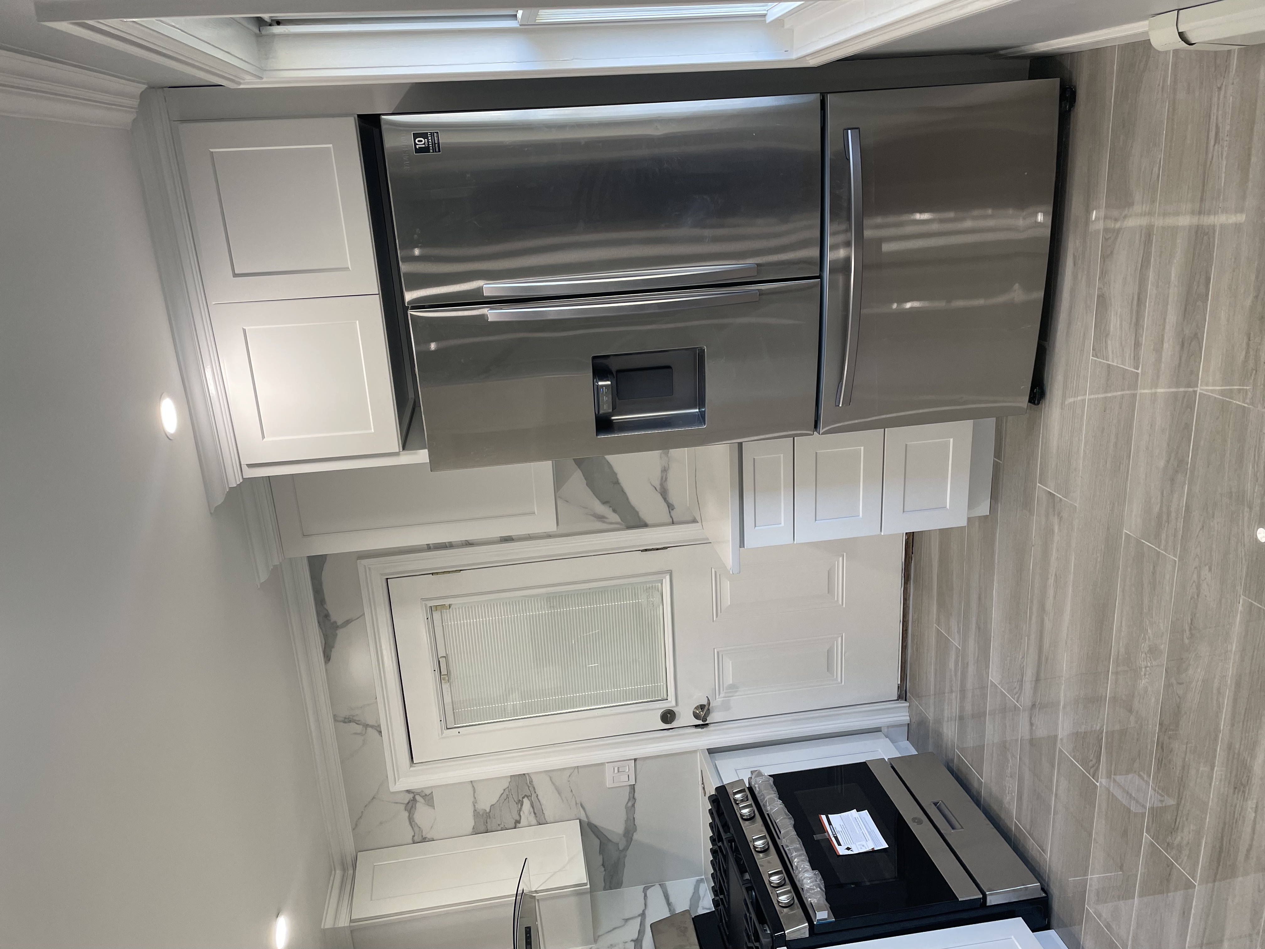 Kitchen remodeling project by Emerald Home Construction in Long Island NY
