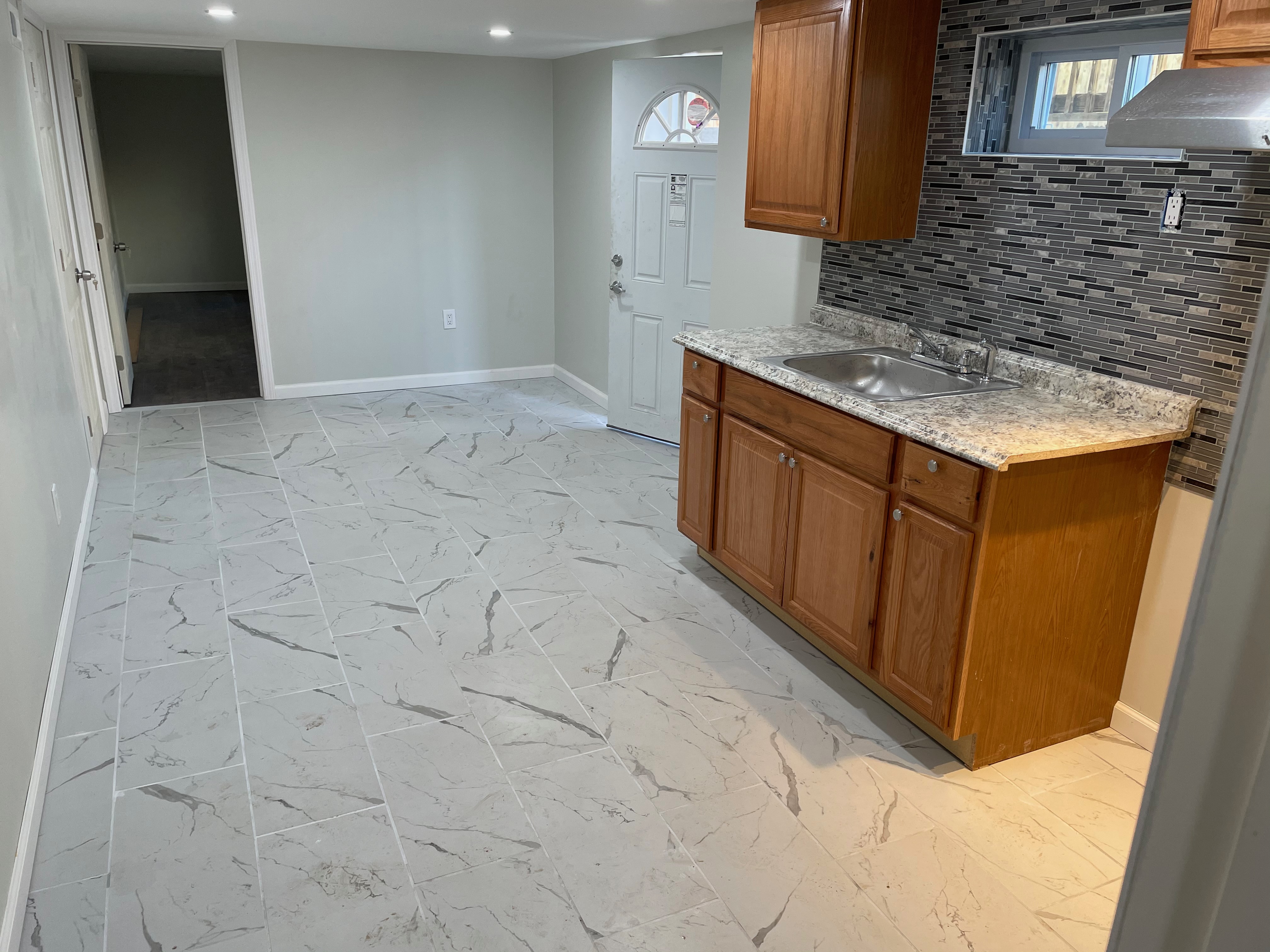 Kitchen remodeling project by Emerald Home Construction in Long Island NY