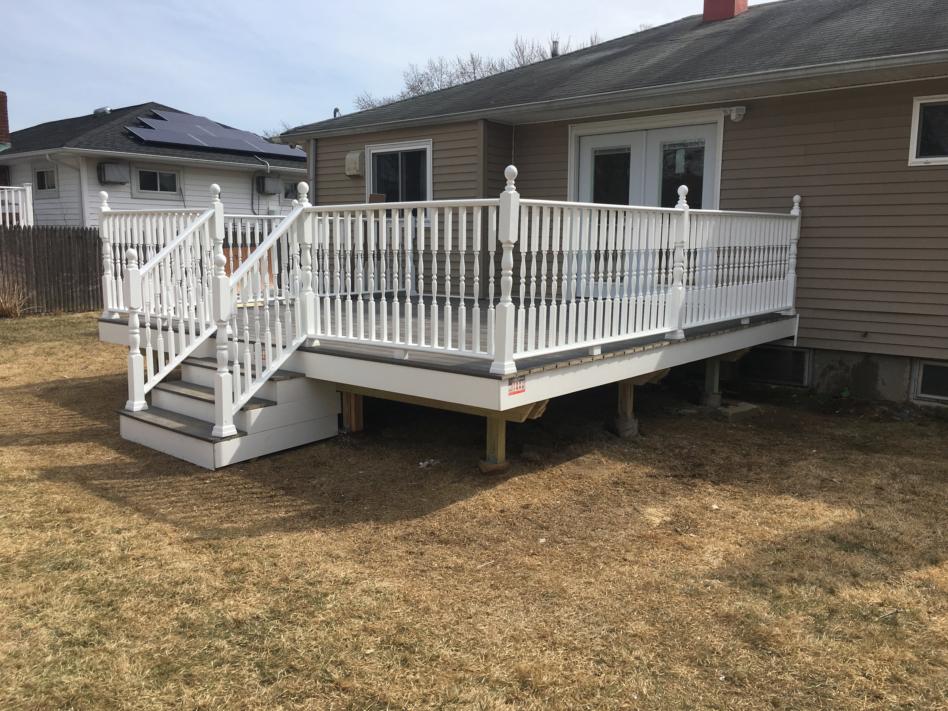Patio construction by Emerald Home Construction in Suffolk County NY