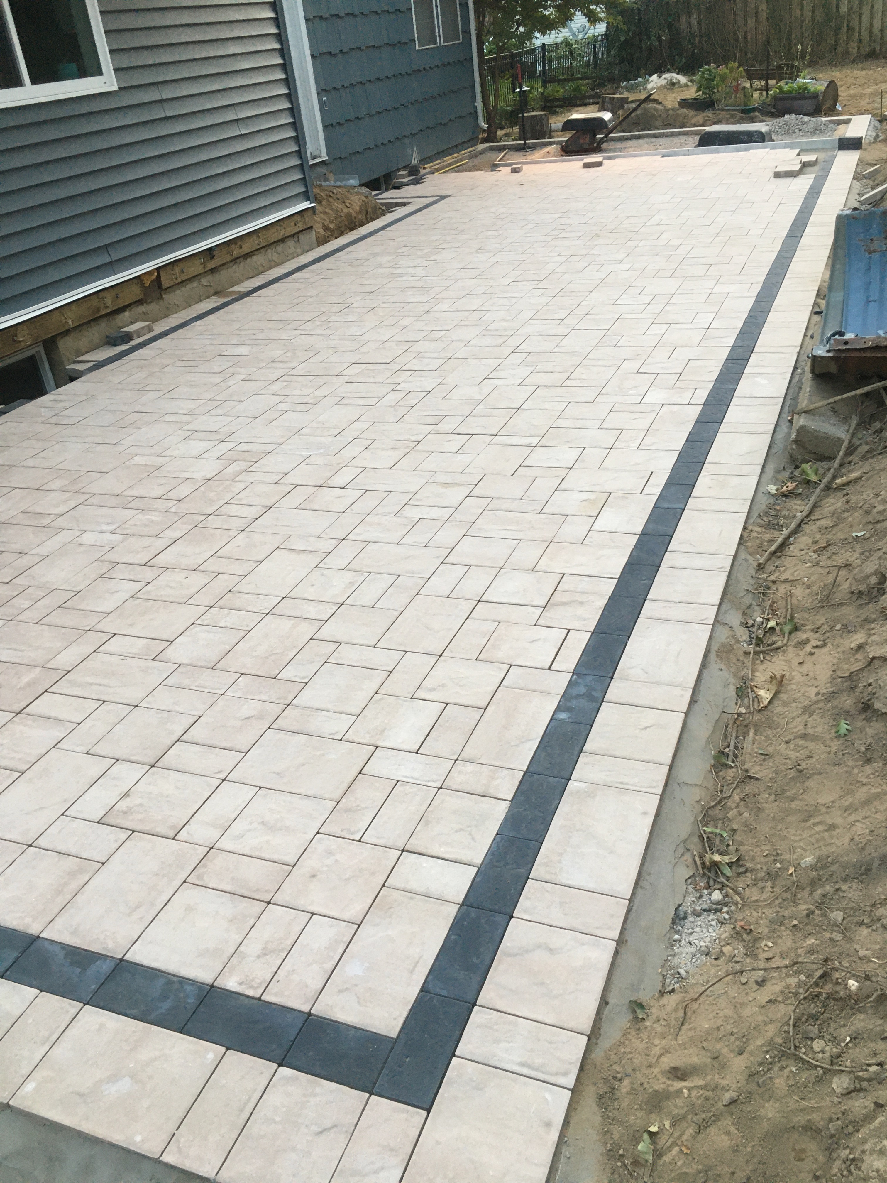 Patio construction by Emerald Home Construction in Suffolk County NY